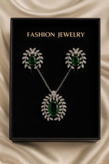 Zircon Locket Set-79 (Green)