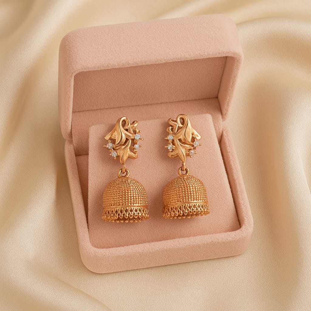 Fancy Jhumka-59 (Golden)