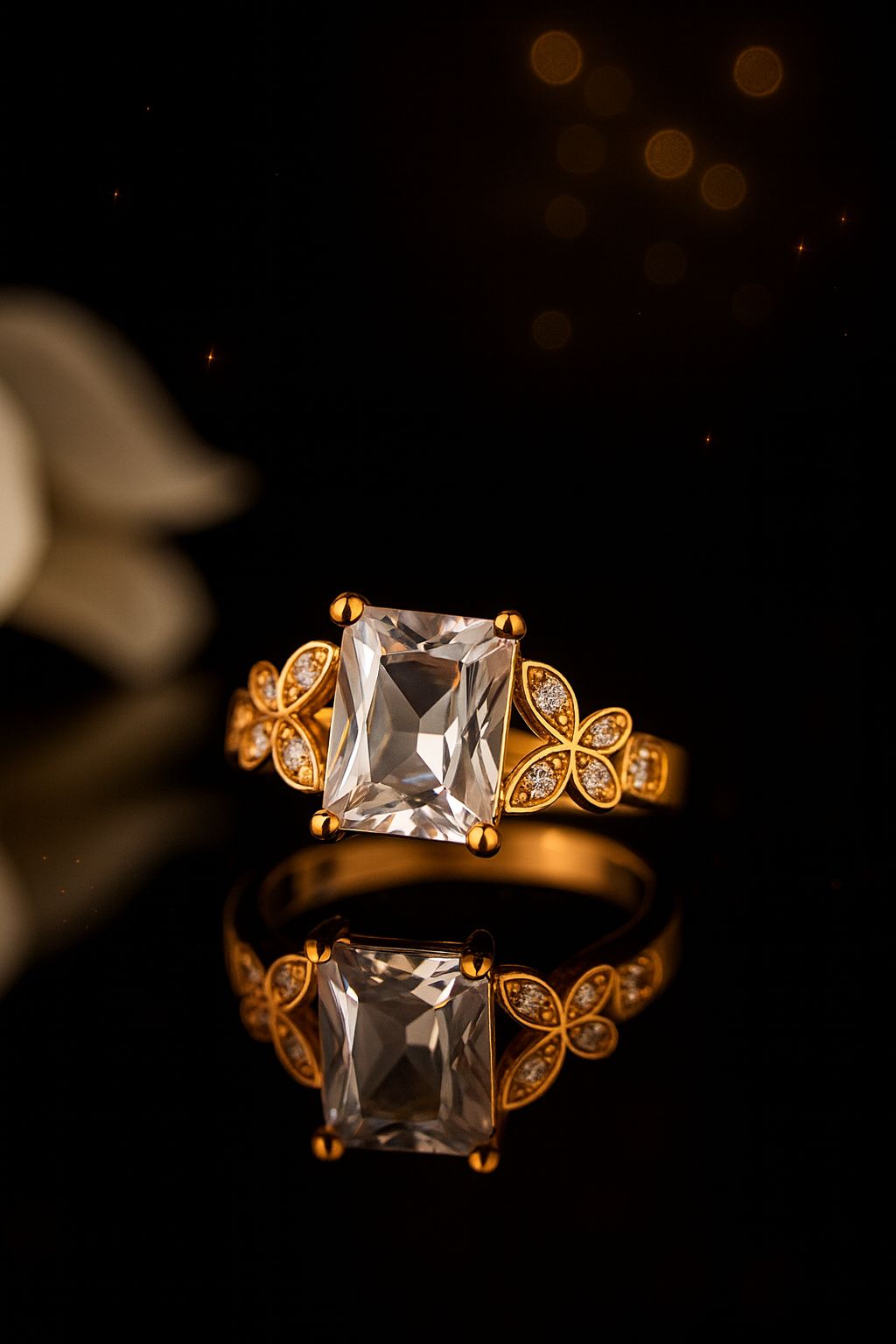 Zircon Ring-175 (White)