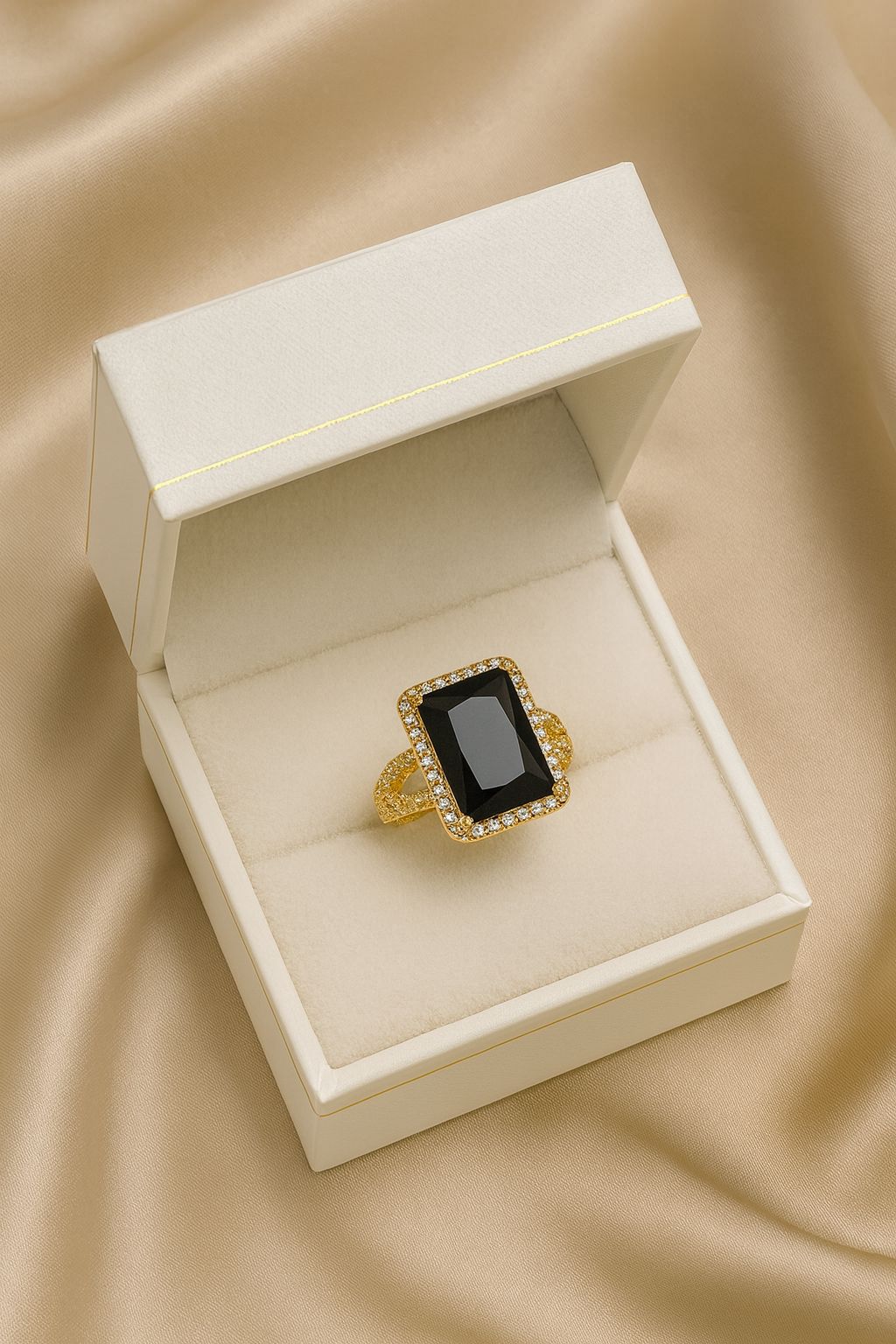 Zircon Ring-172 (Black)