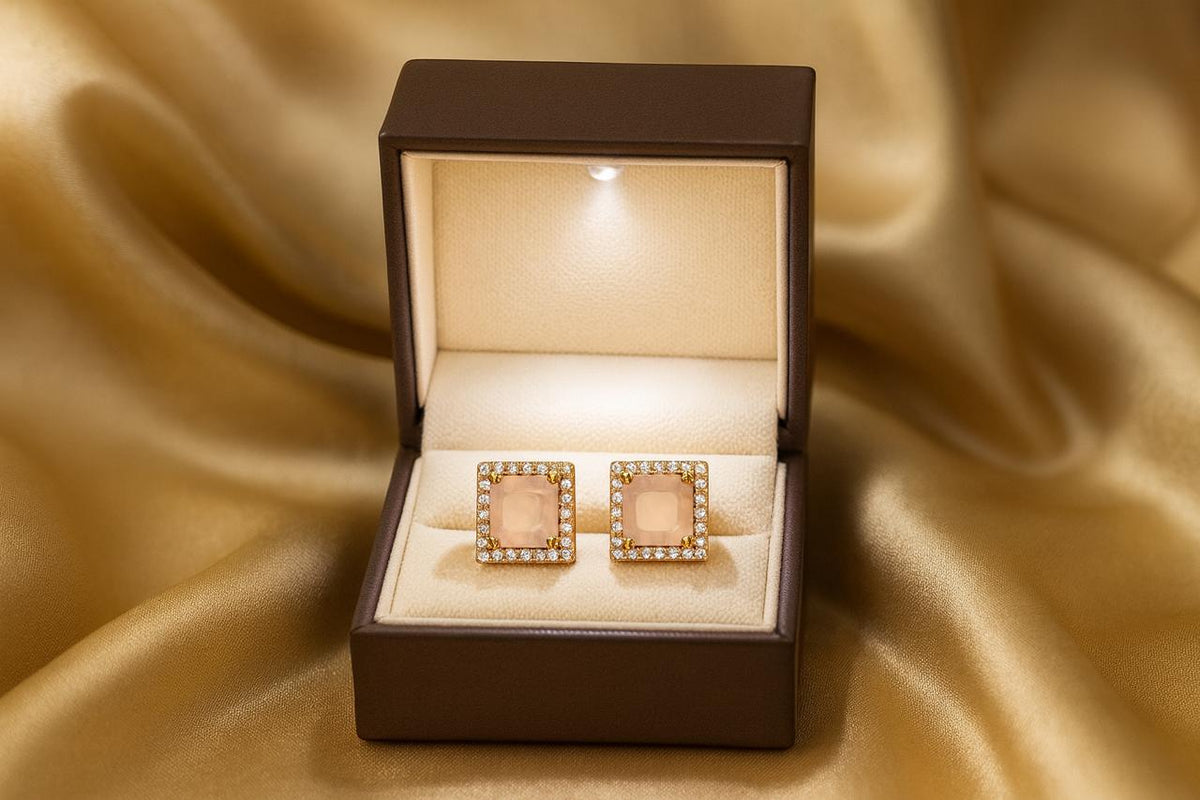 Zircon Fancy Studs-184 (Pink)