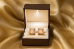 Zircon Fancy Studs-184 (Pink)