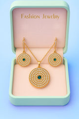 Zircon Locket Set-100 (Green)