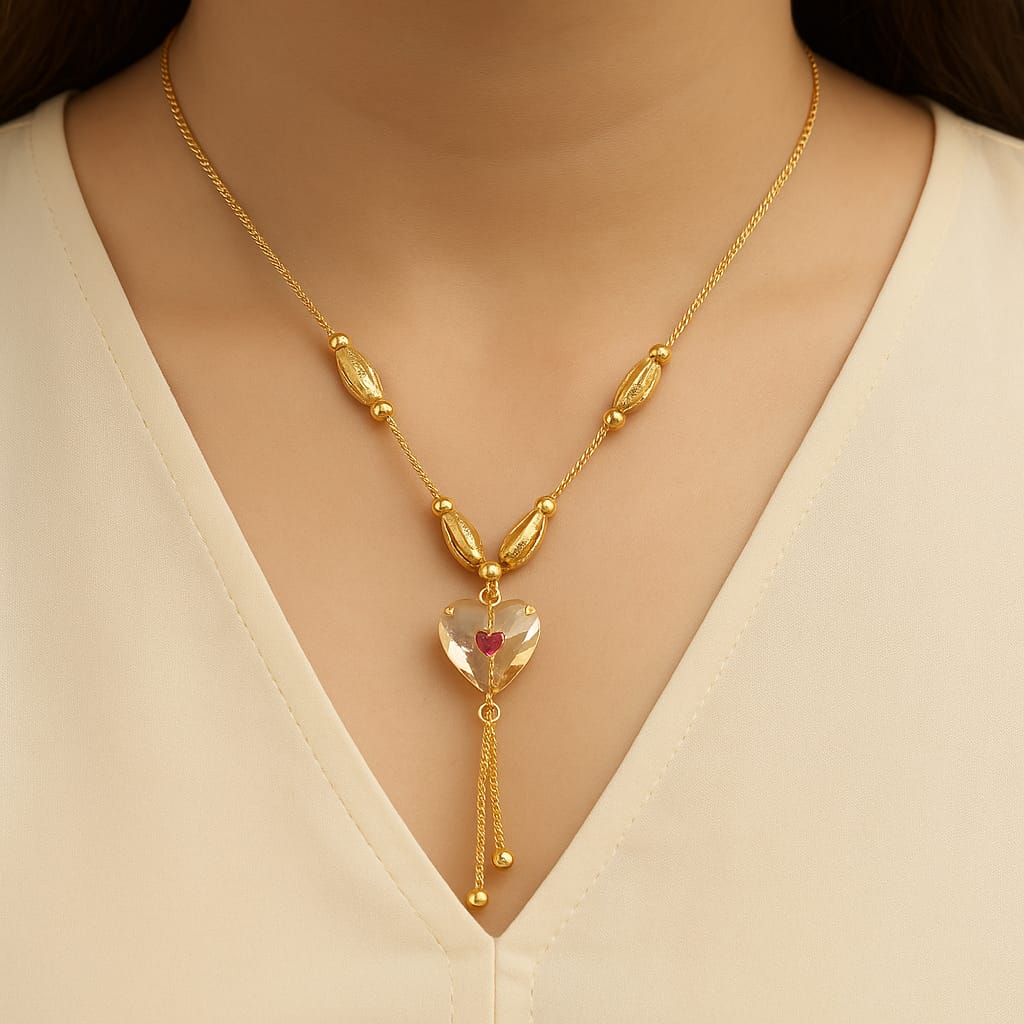 Zircon Pendant-339 (Maroon)