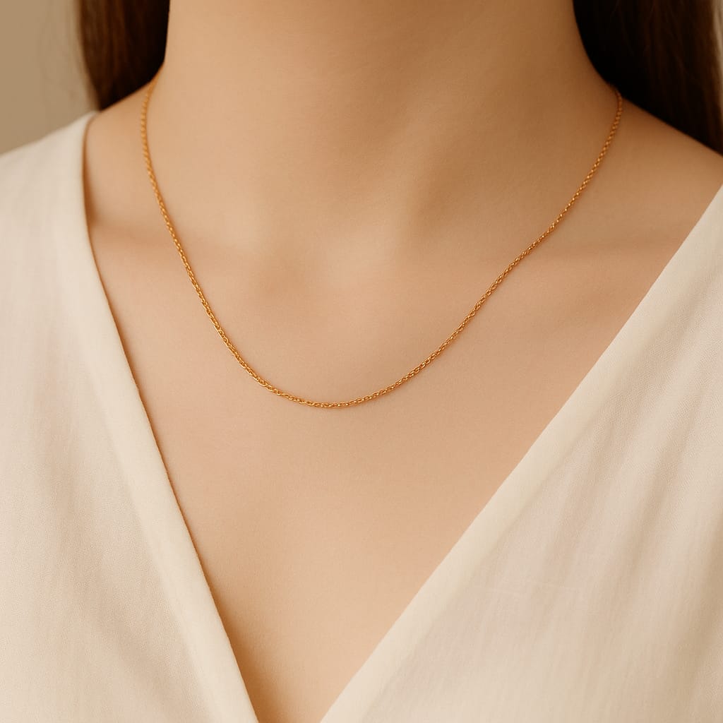 Gold Chain-104 (Golden)