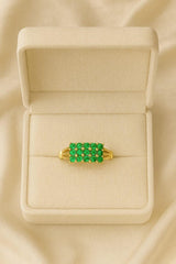 Zircon Ring-156 (Green)