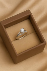 Zircon Mid Ring-160 (White)