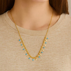 Gold Chain-110 (Ferozi)