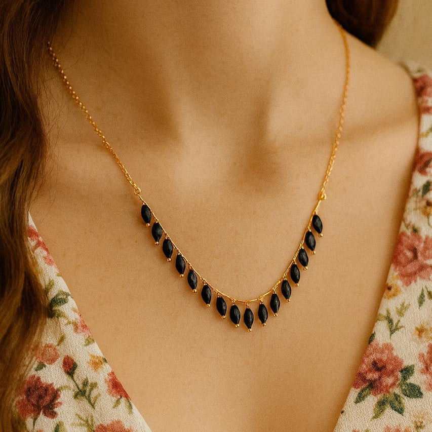 Gold Chain-109 (Black)