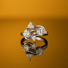 Zircon Ring-158 (White)