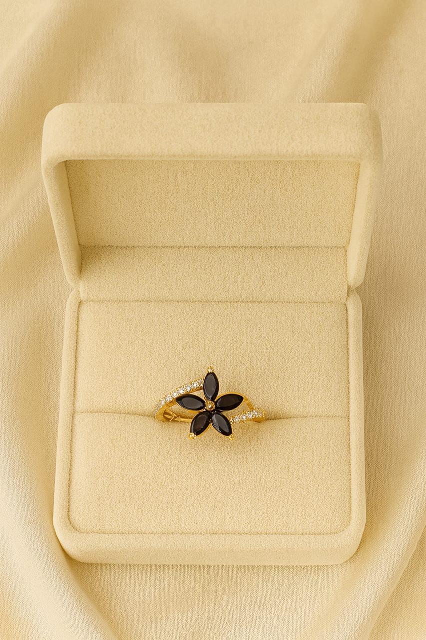 Zircon Ring-155 (Black)