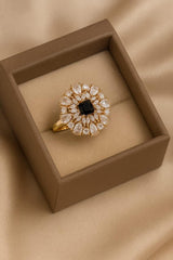 Zircon Ring-154 (Black)