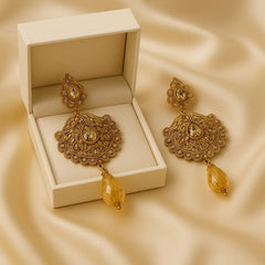 Fancy Earring-464 (Golden)