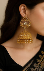 Fancy Jhumka-71 (Golden)