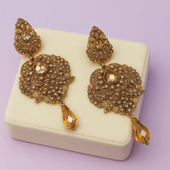 Fancy Earring-453 (Golden)