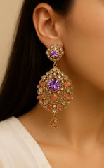 Fancy Earring-449 (Pink)