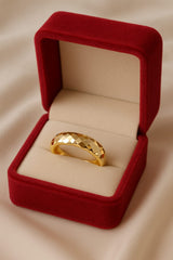 Gold Plated Ring-186 (Golden)