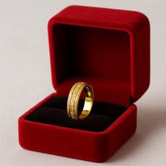 Gold Plated Ring-193 (Golden)