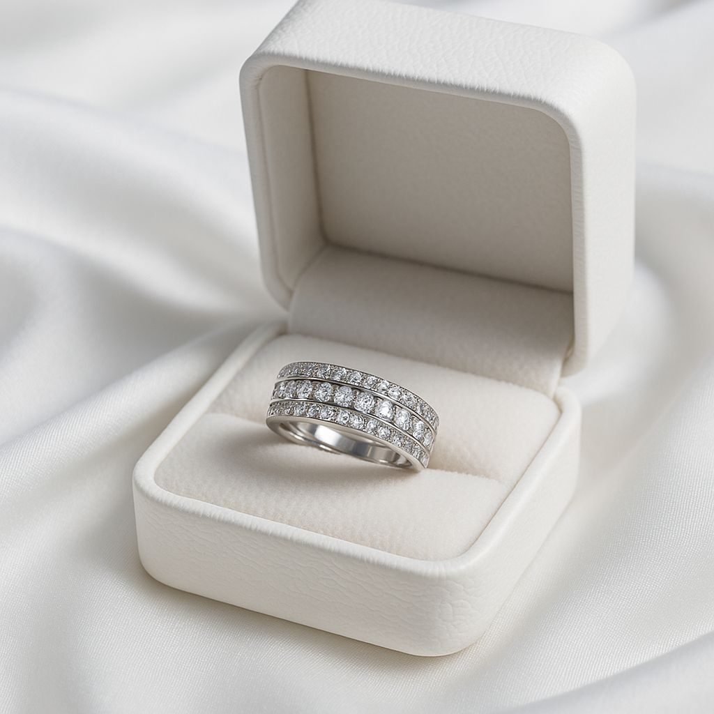 Zircon Ring-195 (Silver)