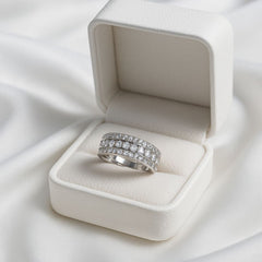 Zircon Ring-195 (Silver)