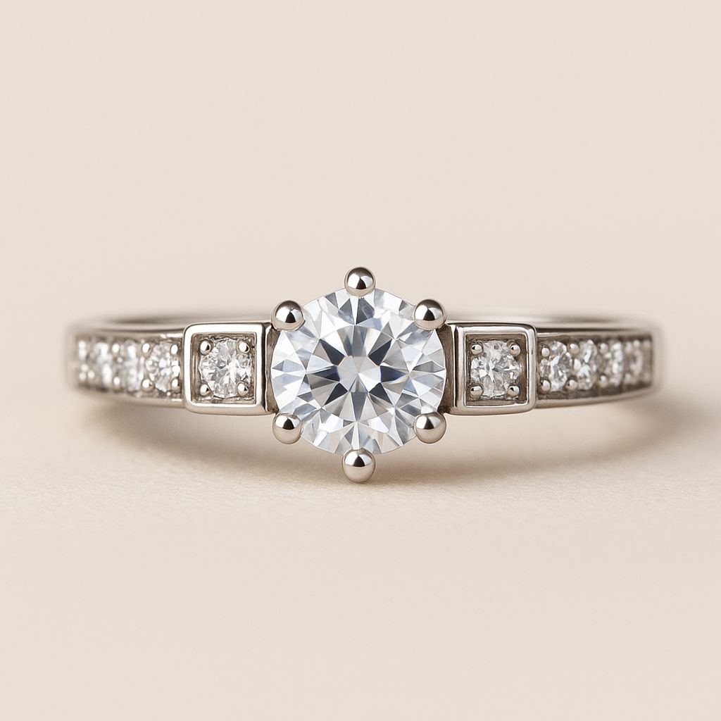 Zircon Ring-190 (Silver)