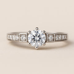 Zircon Ring-190 (Silver)