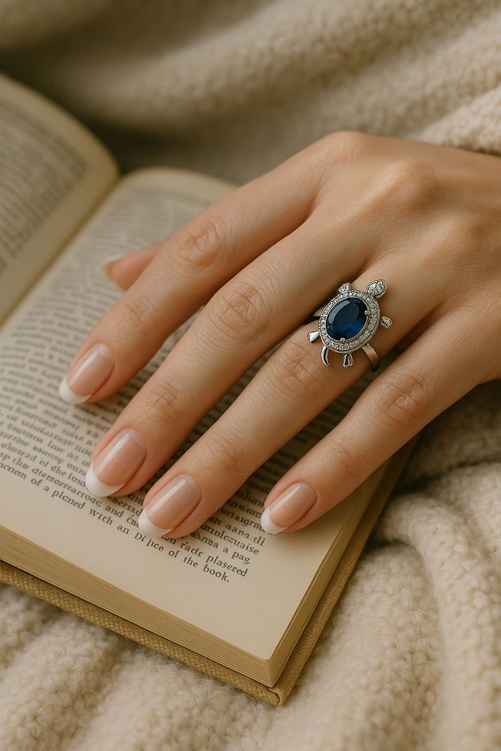 Zircon Ring-178 (Blue)