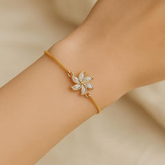 Adjustable Bracelet-233 (White)