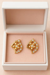 Zircon Fancy Studs-189 (White)