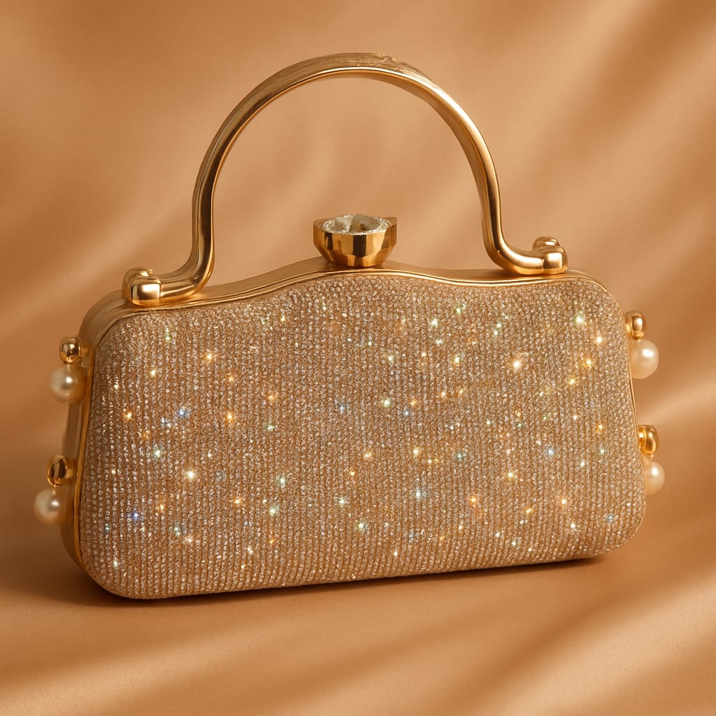 Fancy Clutch-10065 (Golden)