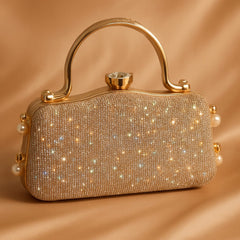 Fancy Clutch-10065 (Golden)