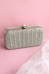 Fancy Clutch-10064 (Silver)