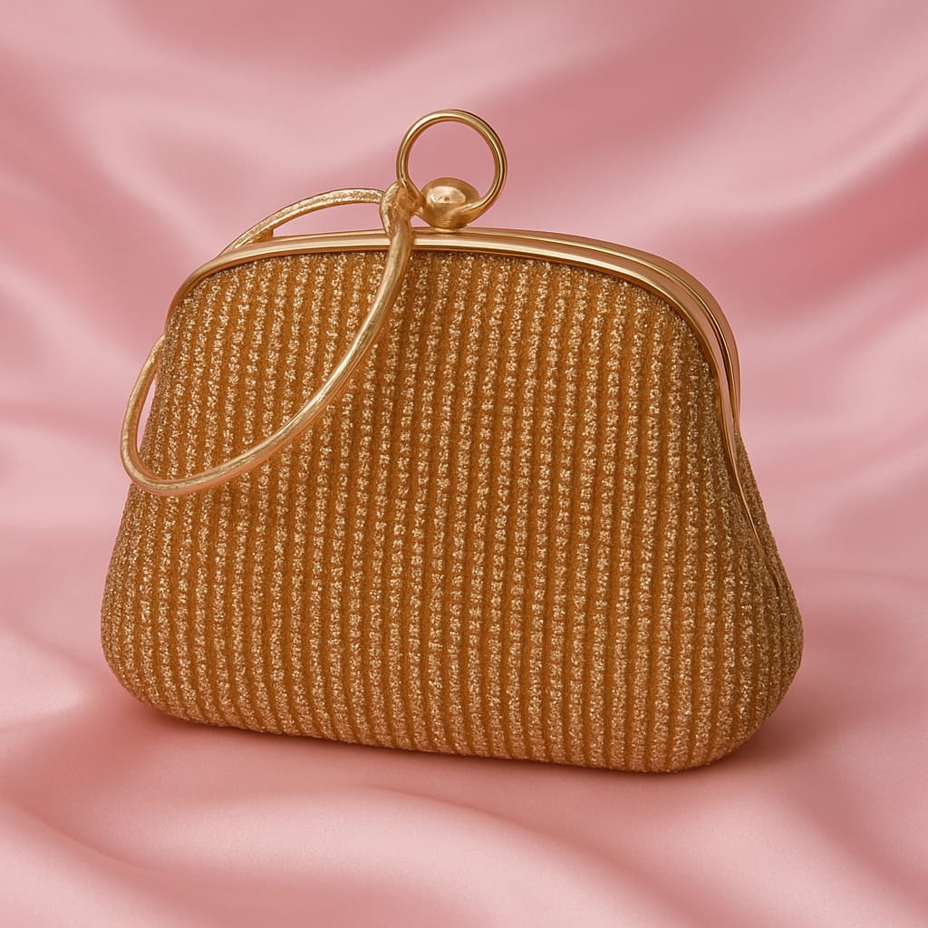 Fancy Clutch-10060 (Golden)