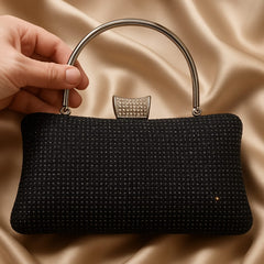 Fancy Clutch-10051 (Black)