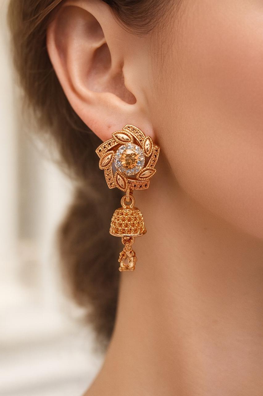 Fancy Jhumka-77 (Golden)