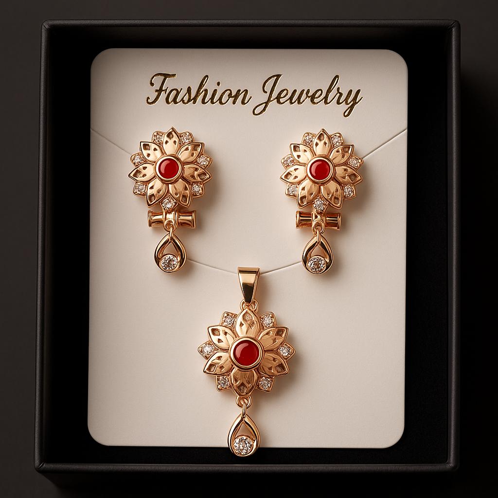 Digital Pendant Without Chain-58 (Maroon)