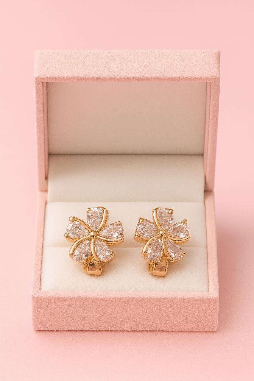 Zircon Fancy Studs-197 (White)