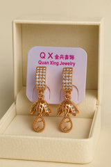 Zircon Earring-133 (Pink)
