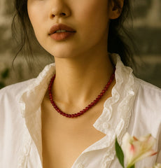 Moti Mala-02 (Maroon)