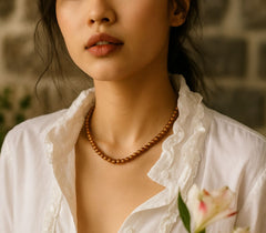 Moti Mala-02 (Golden)