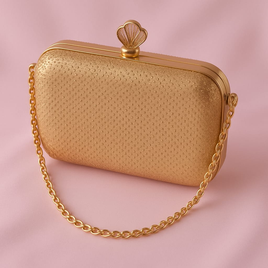 Fancy Clutch-10077 (Golden)