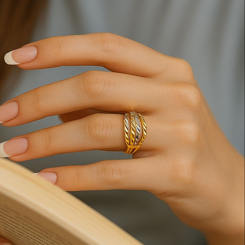 Gold Ring-226 (Golden)