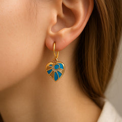 Fancy Hoop Bali-195 (Ferozi)