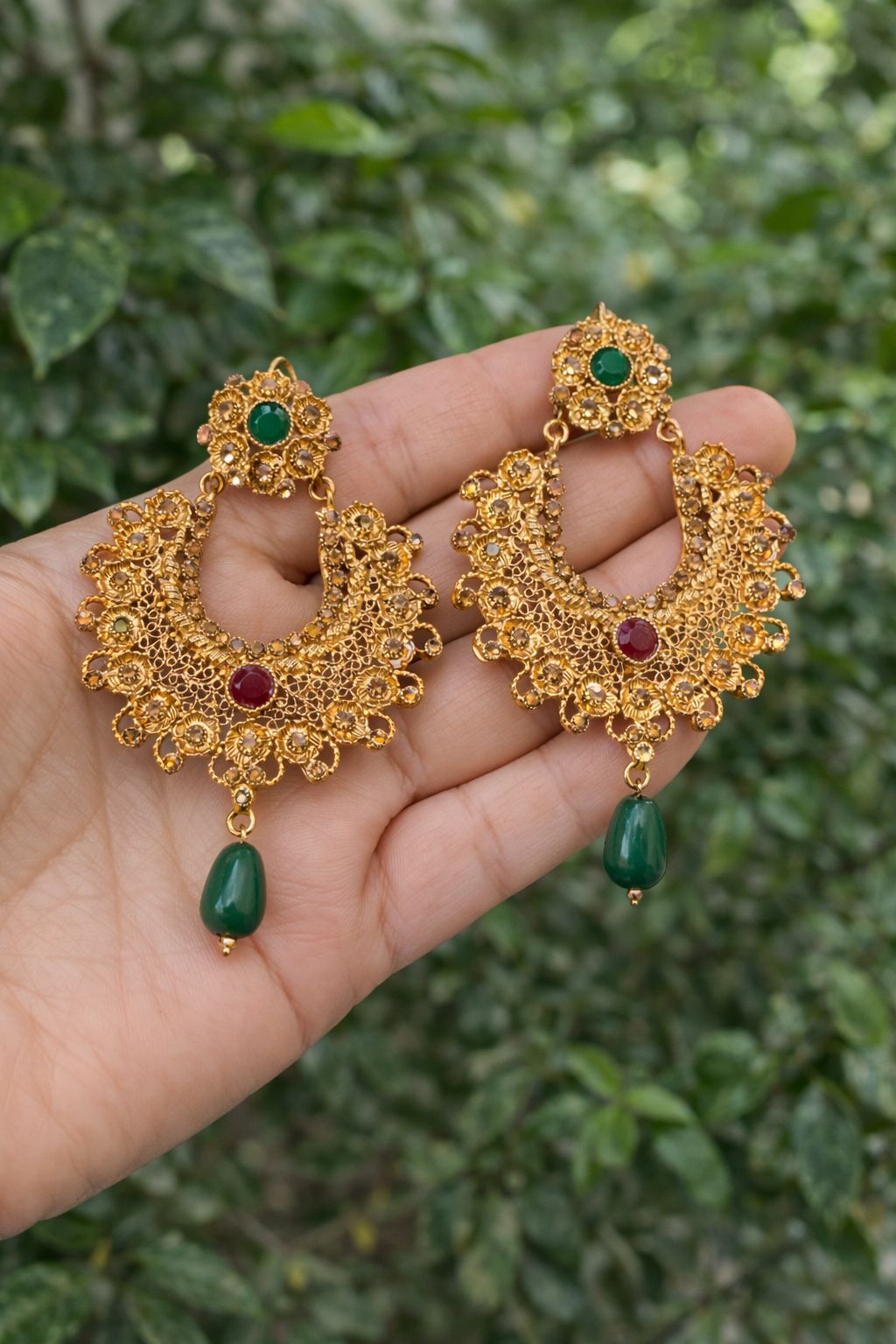 Gold Plated Earring-26 (Multi)