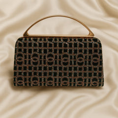 Fancy Clutch-10079 (Black)