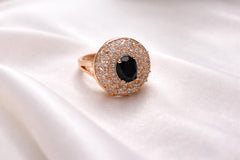 Zircon Ring-212 (Black)