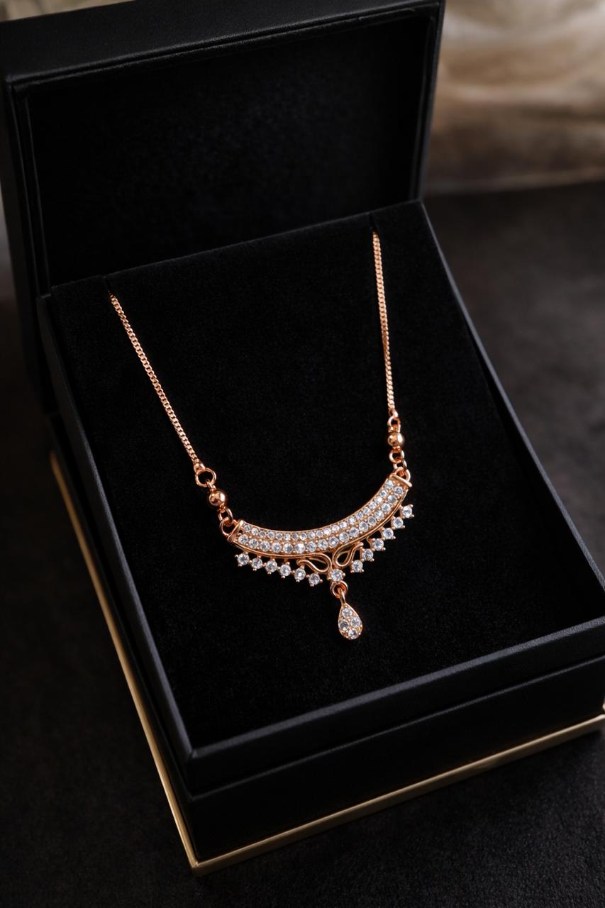 Zircon Pendant-379 (White)