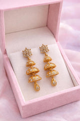 Zircon Jhumka-17 (Golden)