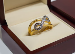 Gold Plated Ring-241 (Rhodium)