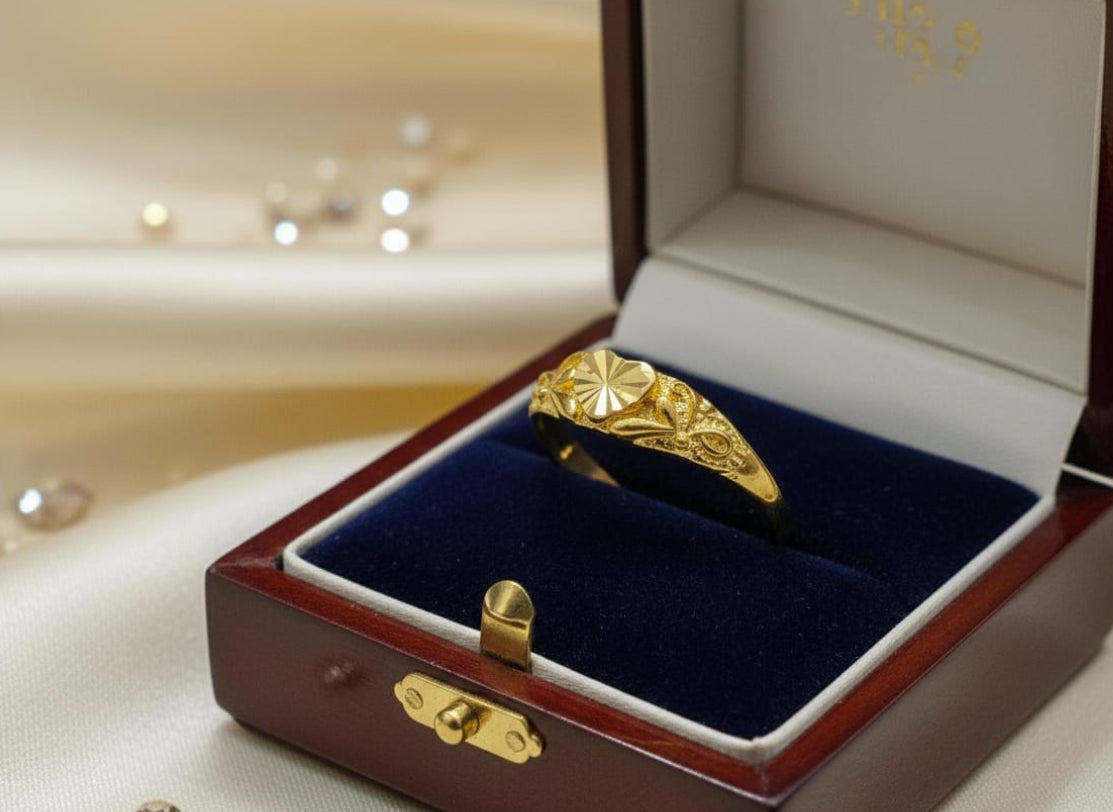 Gold Ring-236 (Golden)